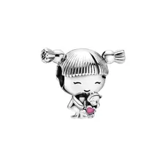 GENERICO - Charm Niña Con Oso de Peluche