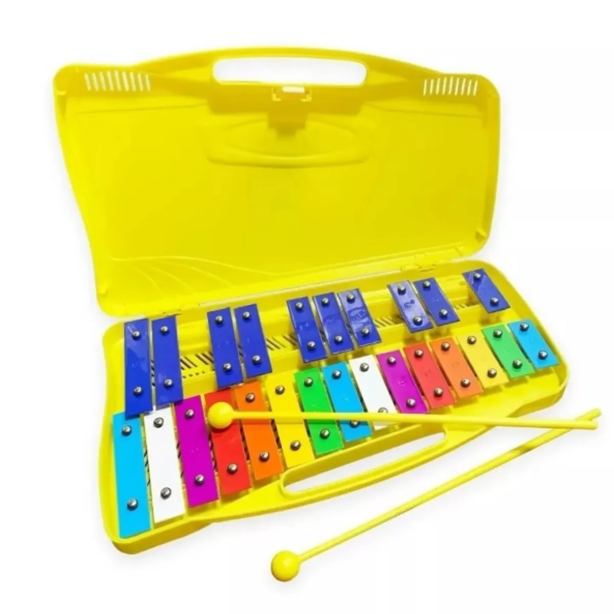 OEM - Metalófono 25 Notas Cromático Infantil Escolar Pre Escolar