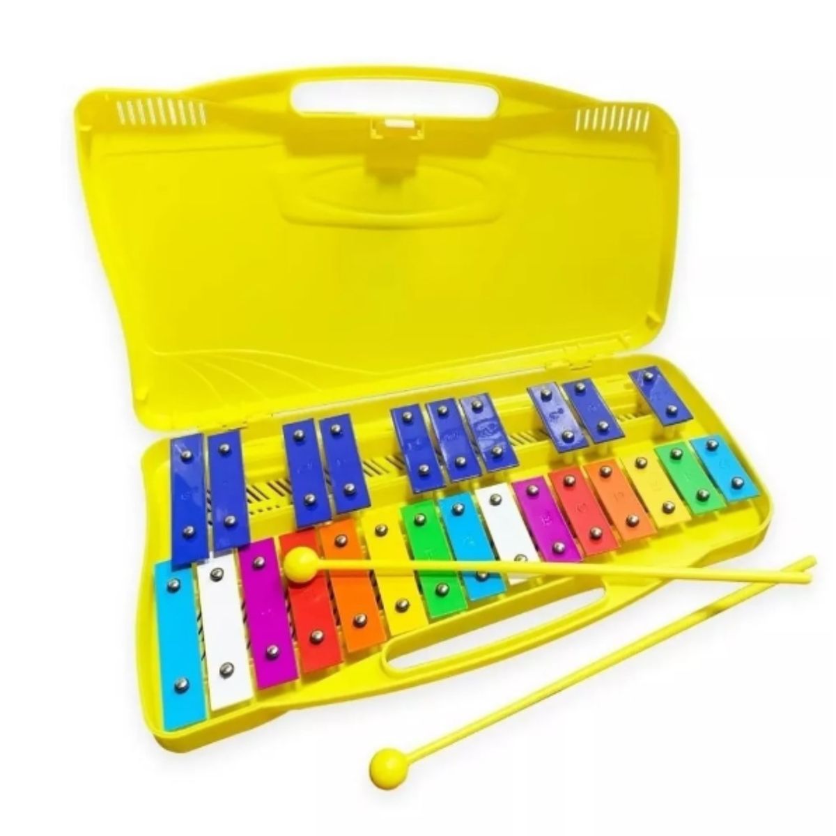 OEM - Metalófono 25 Notas Cromático Infantil Escolar Pre Escolar