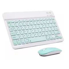 GENERICO - KIT TECLADO INALAMBRICO MOUSE SILENCIOSO Incluye Letra Ñ
