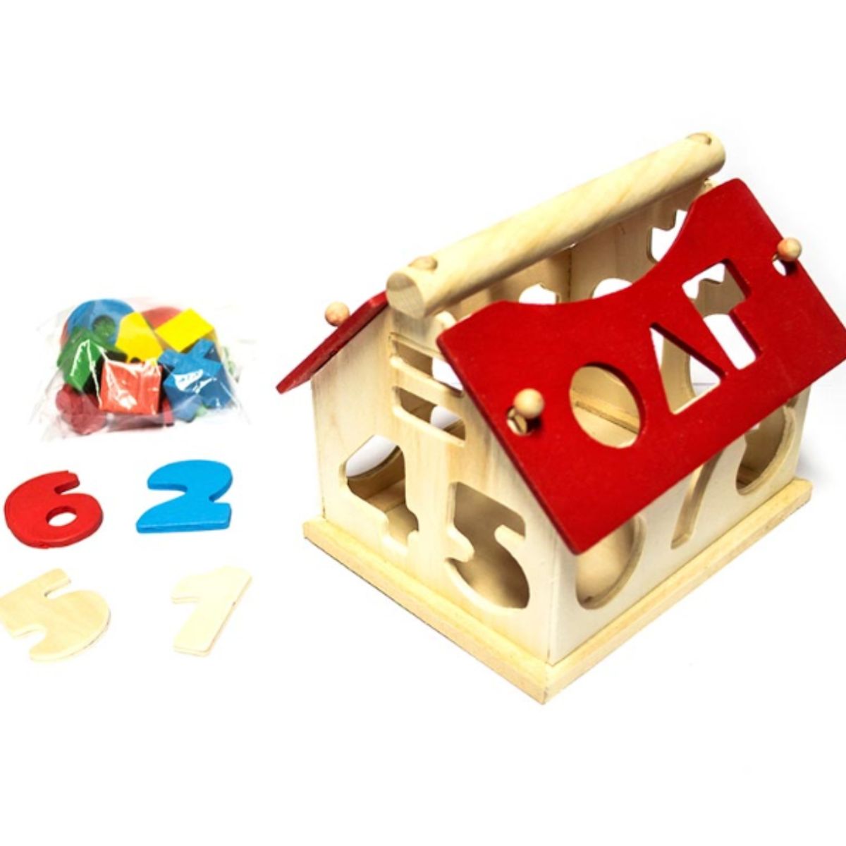 OEM - Casa Número de Encaje Madera