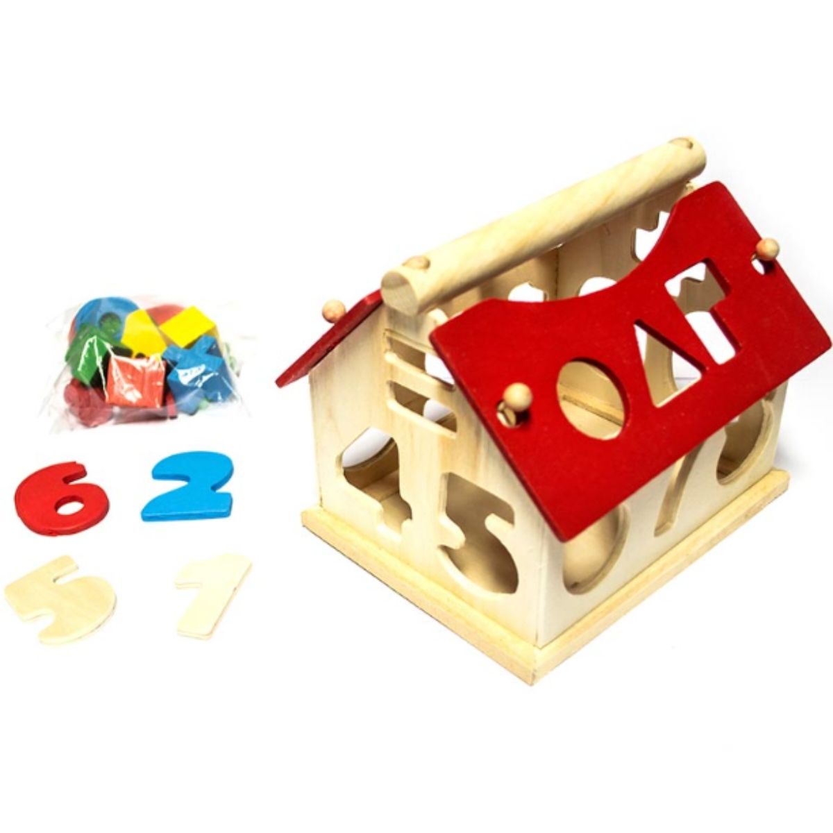 OEM - Casa Número de Encaje Madera