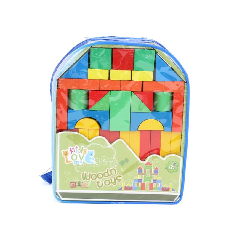 OEM - Mochila Didáctica Bloques de Madera