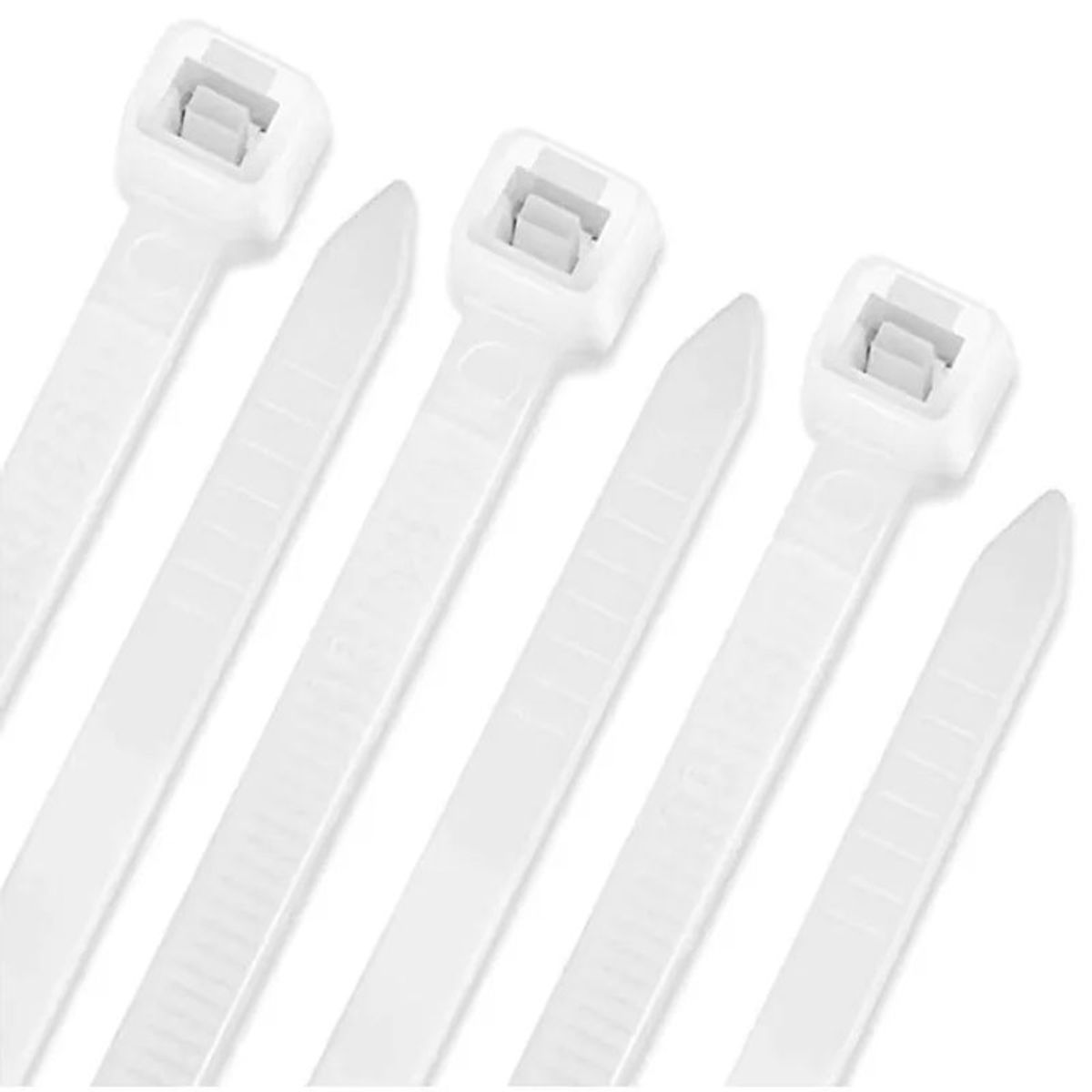 KAMASA - Amarras Plásticas De Nylon 4.8mm x 200 mm - 50 unidades