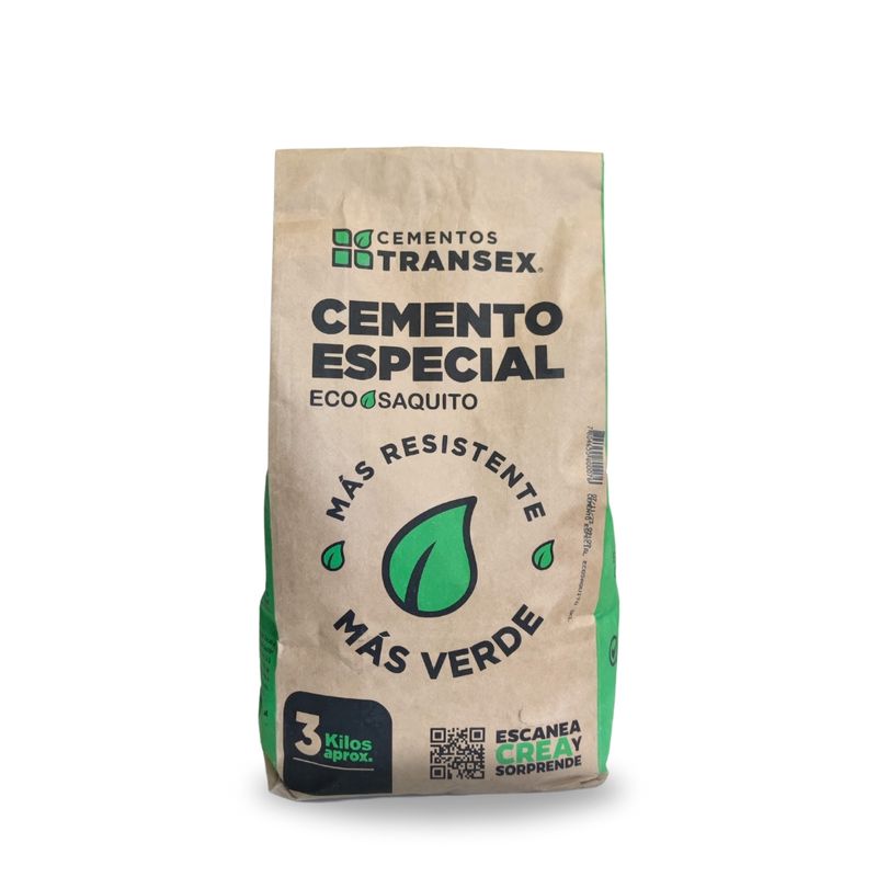 TRANSEX - Eco Saquito Cemento Especial Transex 3kg