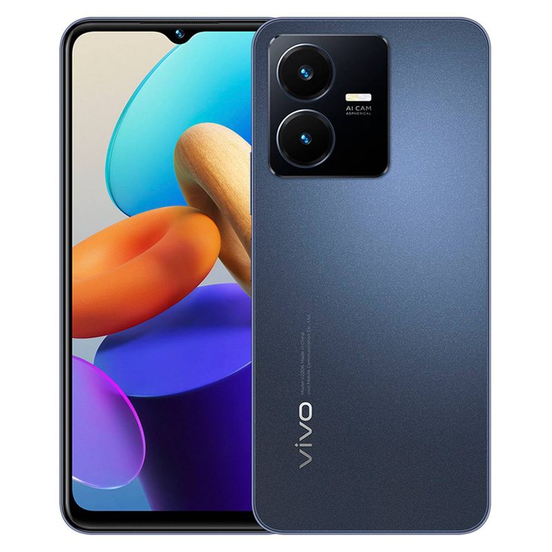 VIVO - Vivo Y22s 128GB - Reacondicionado - Negro.