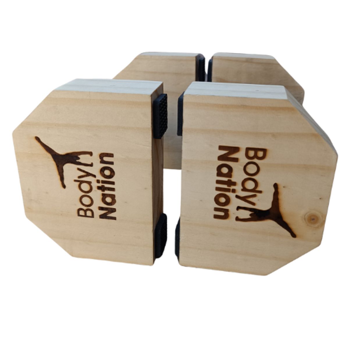 BODY NATION - Mini paralelas 15 cm de largo Calistenia, Gimnasia