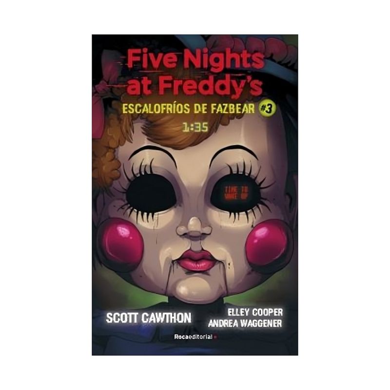 TOP10BOOKS - LIBRO FIVE NIGHTS AT FREDDY'S. FAZBEAR 3 / SCOTT CAWTHON; ELLEY COOPER / ROCA E