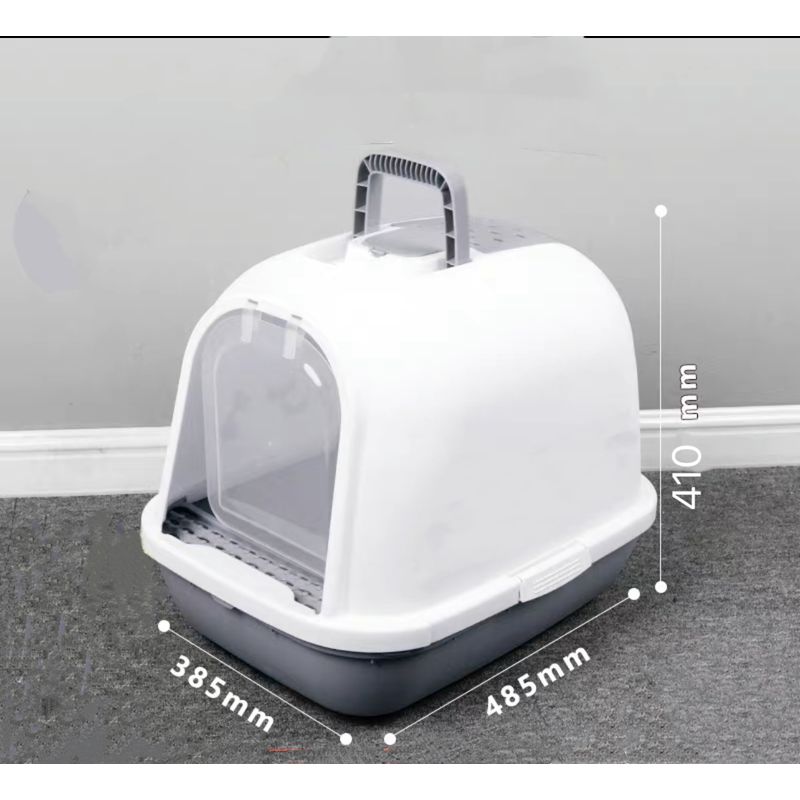 GENERICO - Mesa de arena Inodoro para gatos completamente cerrado