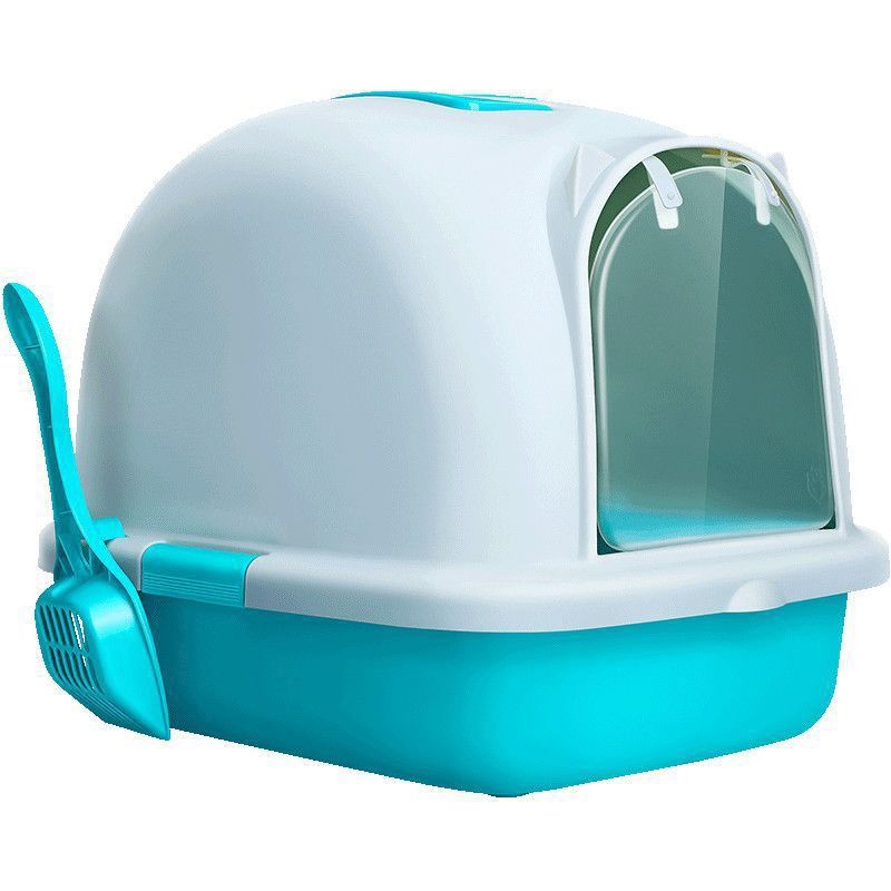 GENERICO - Caja De Arena Para Gatos Desodorante Completamente Cerrado.