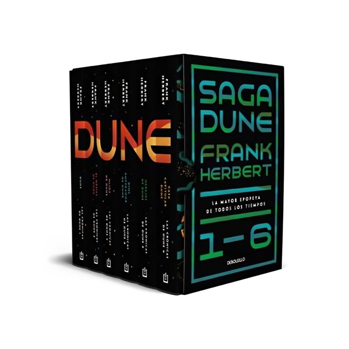 TOP10BOOKS - LIBRO Estuche Saga Dune 1 - 6 Completa - Estuche Saga Dune 1 - 6 Completa
