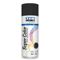 TEKBOND - PINTURA EN SPRAY ALTA TEMPERATURA NEGRO BRILLANTE 350ML250G