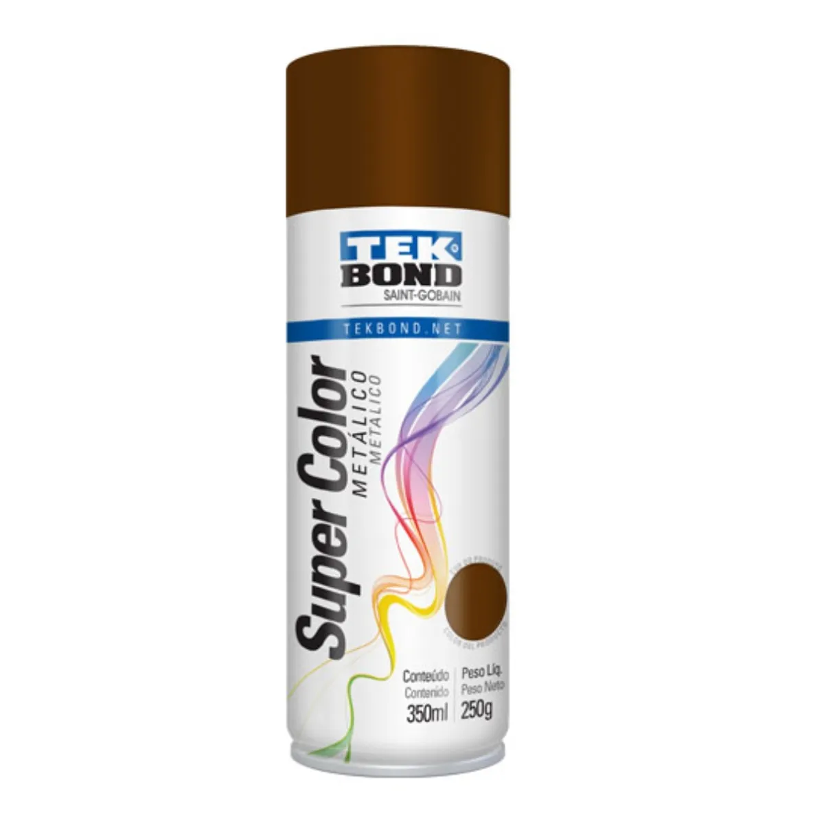 TEKBOND - PINTURA EN SPRAY METALIZADA BRONCE 350ML250G TEKBOND