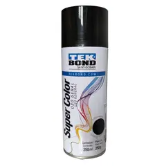 TEKBOND - PINTURA EN SPRAY USO GENERAL NEGRO BRILLANTE 350ML250G