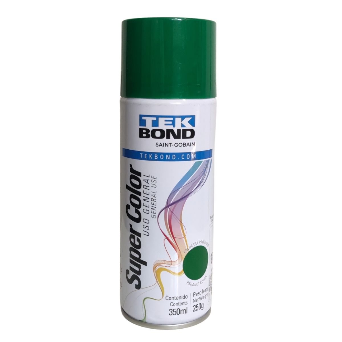 TEKBOND - PINTURA EN SPRAY USO GENERAL VERDE 350ML250G TEKBOND