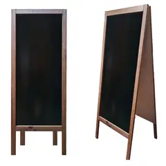 ARTE CHICO - Pizarra de madera para Negocios tipo Paloma Alta 140x50 cm