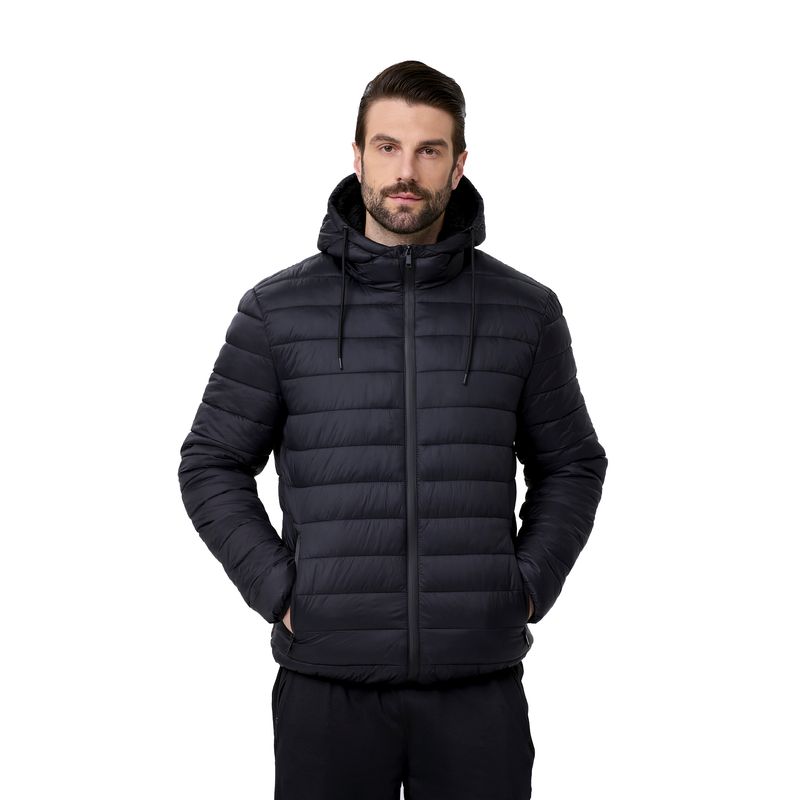 EASTONE - Parka Con Capucha Hombre Y Forro De Peludo Eastone