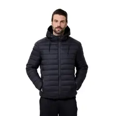 EASTONE - Parka Con Capucha Hombre Y Forro De Peludo