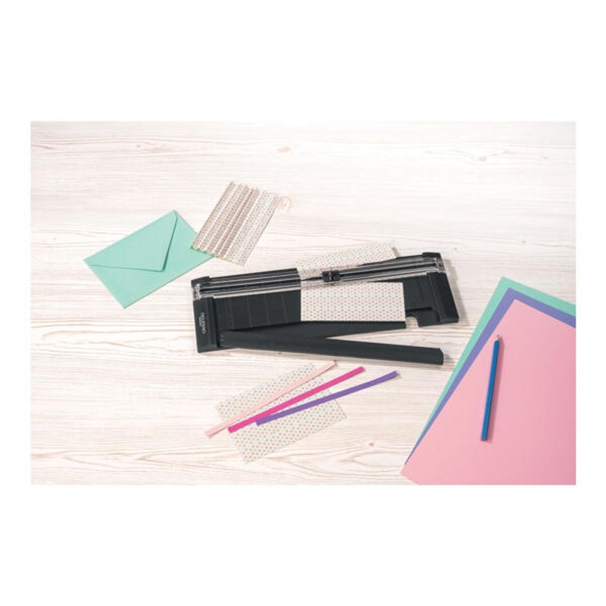 GENERICO - Cortadora de papel doméstica negra