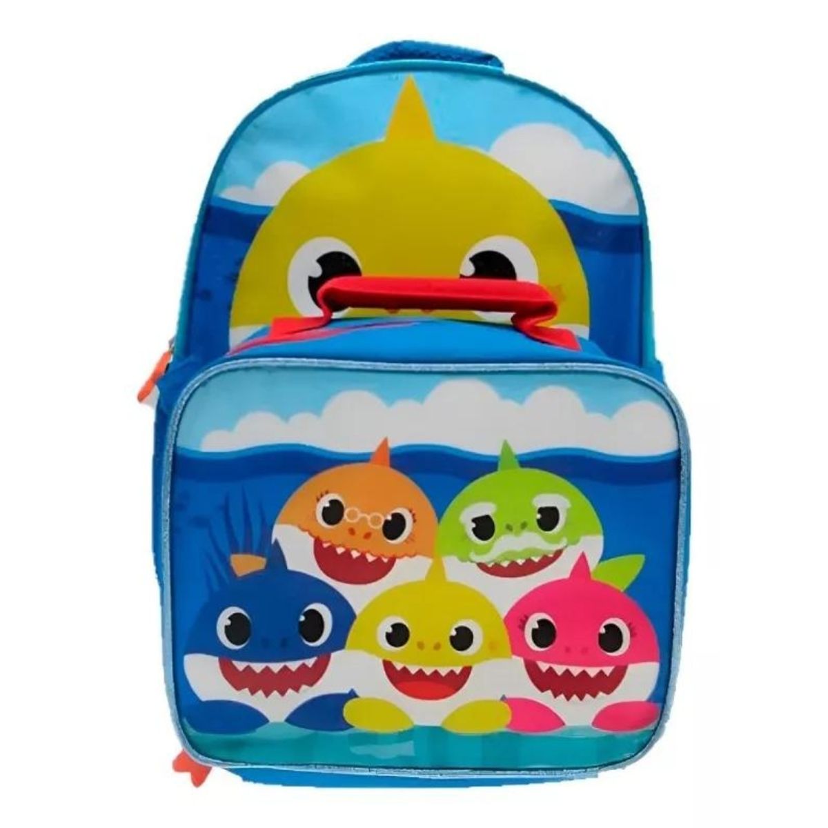 INTEC - Pack Escolar de Mochila y Lonchera Baby Shark