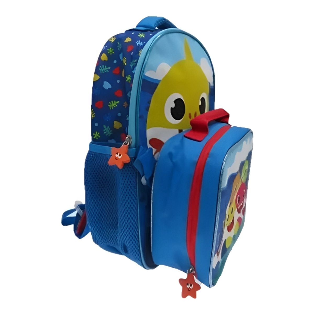 INTEC - Pack Escolar de Mochila y Lonchera Baby Shark