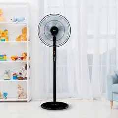 IRT - VENTILADOR 16 PIE 72W TIMERCONTROL PLASTICO NEGRO