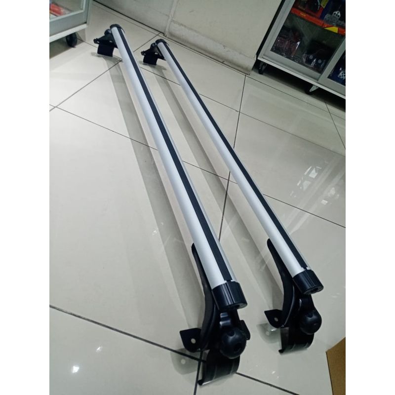 GENERICO - Barras Portaequipaje aluminio autos suv y Jeeps 100kg aprox