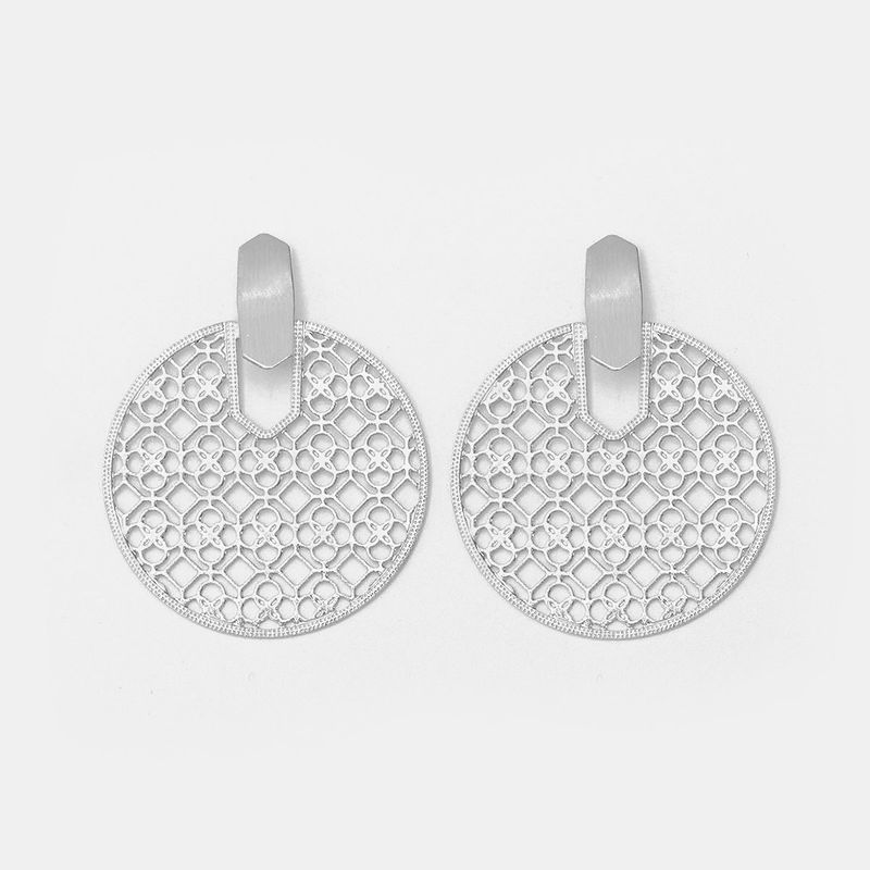 PSK JOYAS - Aro Mujer Enchape Plata 950 Pskjoyas Mandala Kendra