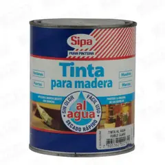 SIPA - Tinta Para Madera al Agua 800 cc Roble Claro