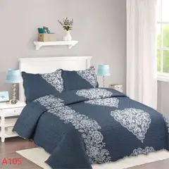 GENERICO - Cubrecama Quilt 2 Plazas Hermosos Diseños