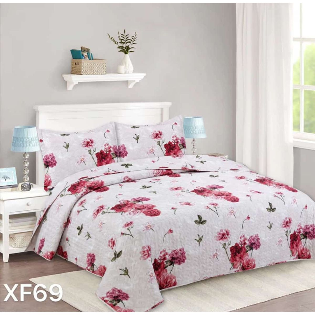 GENERICO - Cubrecama Quilt 2 Plazas Hermosos Diseños