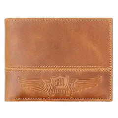 MIURA - Billetera Guido Cuero Natural Con Protección RFID