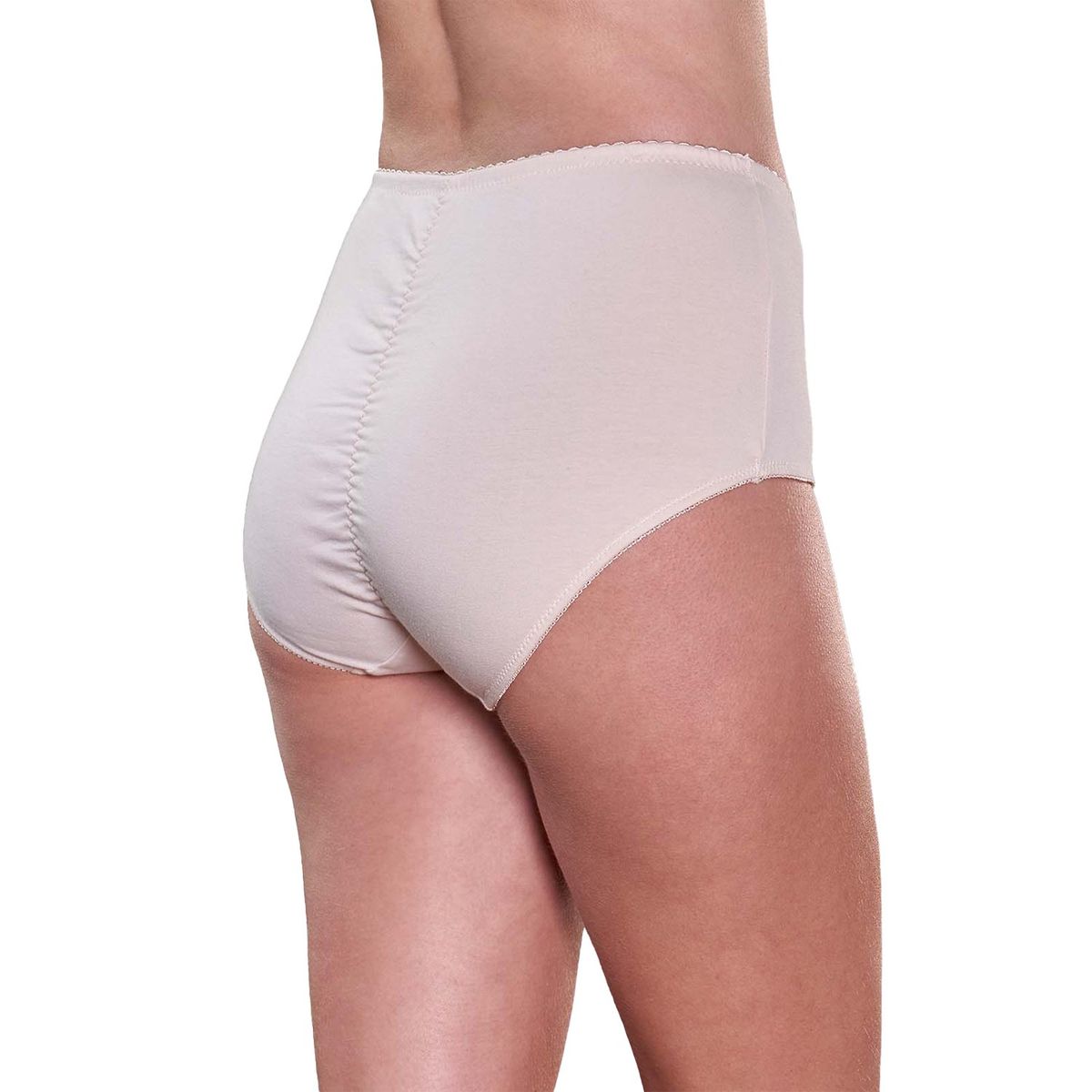 BAZIANI - Pantaleta Calzón de Mujer Alza Glúteos Tiro Alto Baziani Ropa Interior - Talles M al XL