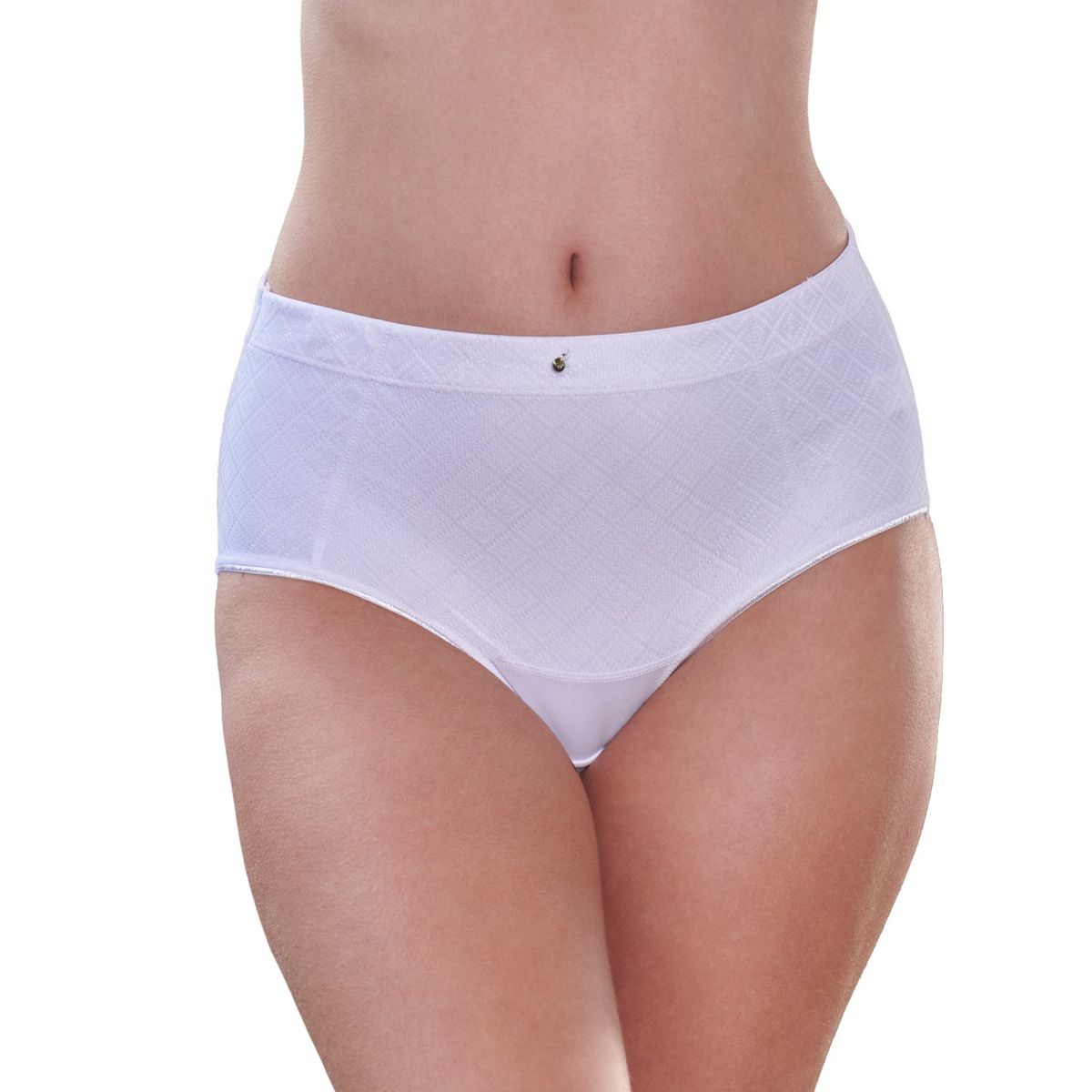 BAZIANI - Calzón Alto Encaje 20417