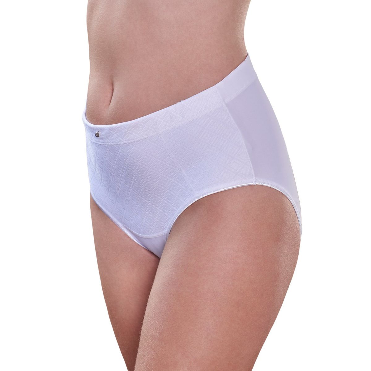 BAZIANI - Calzón Alto Encaje 20417