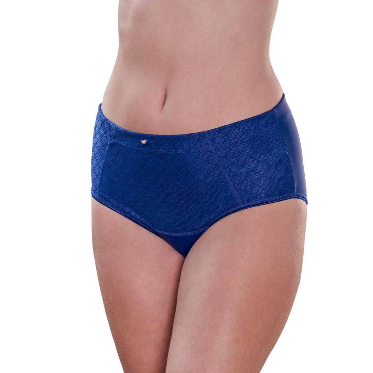 BAZIANI - Calzón Alto Encaje 20417