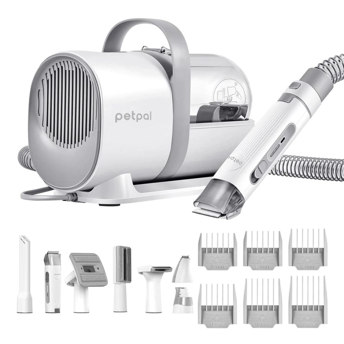 PETPAL - Maquina Corta Pelo y Aspiradora Profesional Perro Petpal