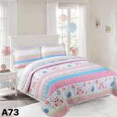 GENERICO - Cubrecama Quilt Plaza Y Media Hermosos Diseños