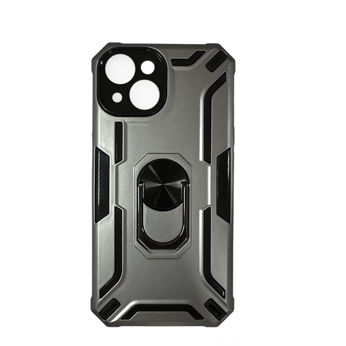 JOIGO - Carcasa Funda Para iPhone 14 Con Anillo Soporte Gris