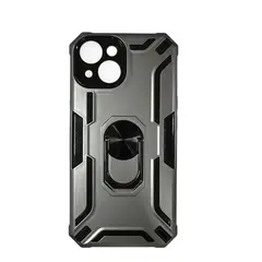 JOIGO - Carcasa Funda Para iPhone 15 Con Anillo Soporte Gris