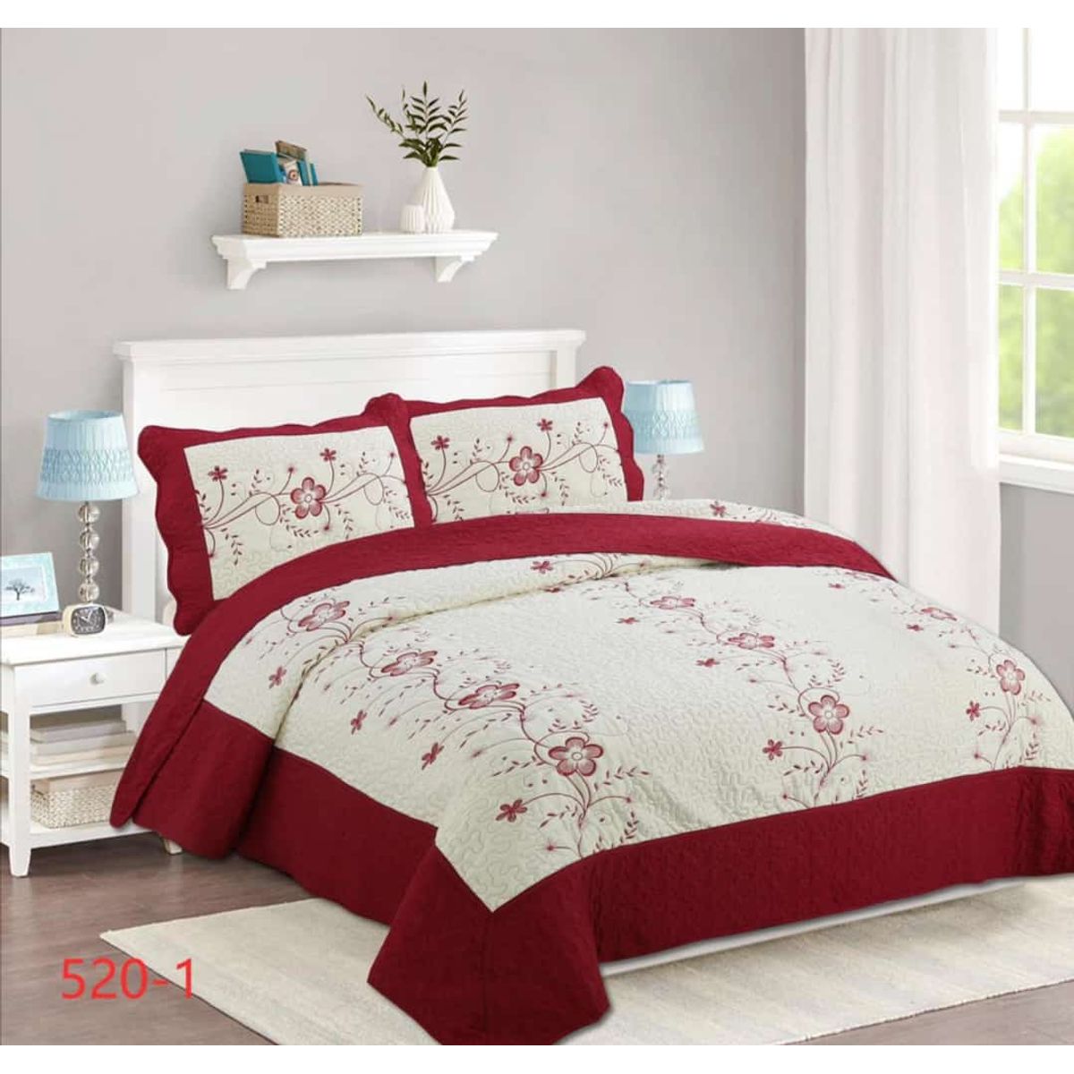 GENERICO - Cubrecama Quilt Plaza Y Media Hermosos Diseños