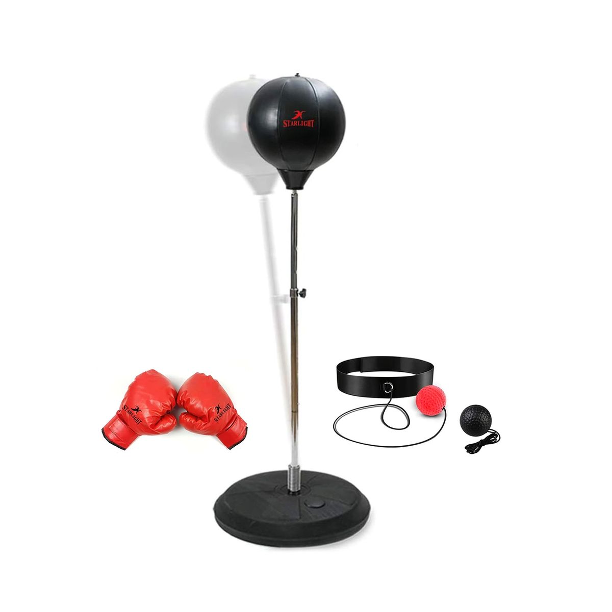 GENERICO - Punching bolsa boxeo infantil  guantes bolas reflejo TJ730