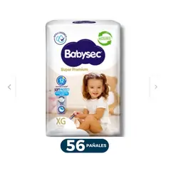 BABYSEC - Pañales Super Premium XG 56 pañales