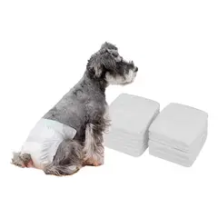 GENERICO - X30 Pañales Para Perros Pañales Para Perro Pañales Gato M