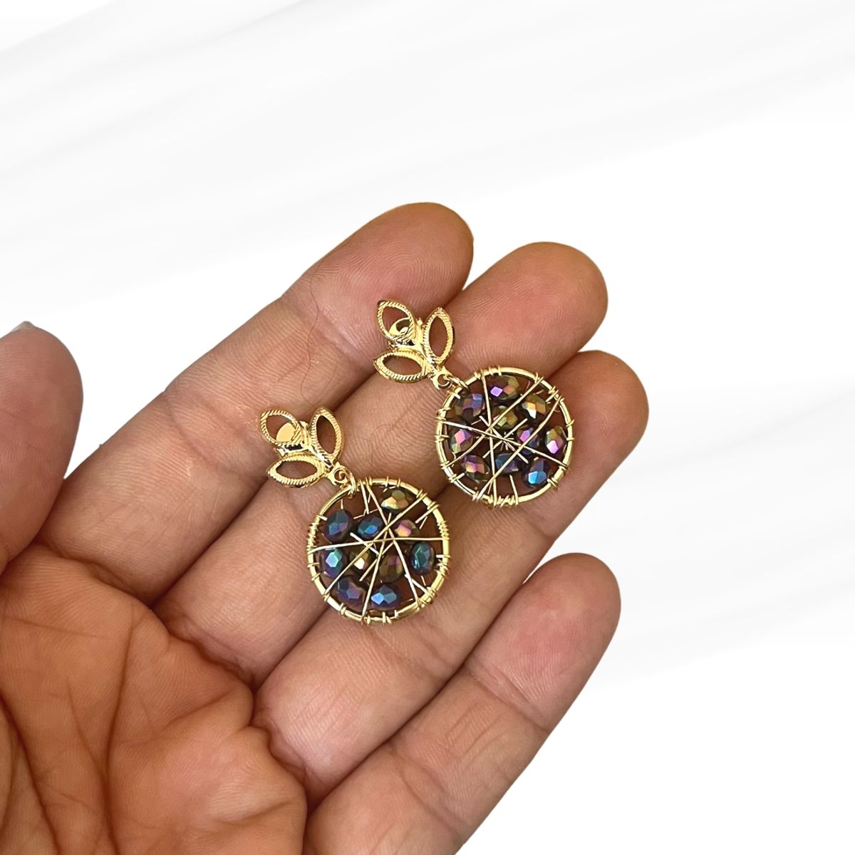 GENERICO - Aro Colgante Redondo En Alambrismo