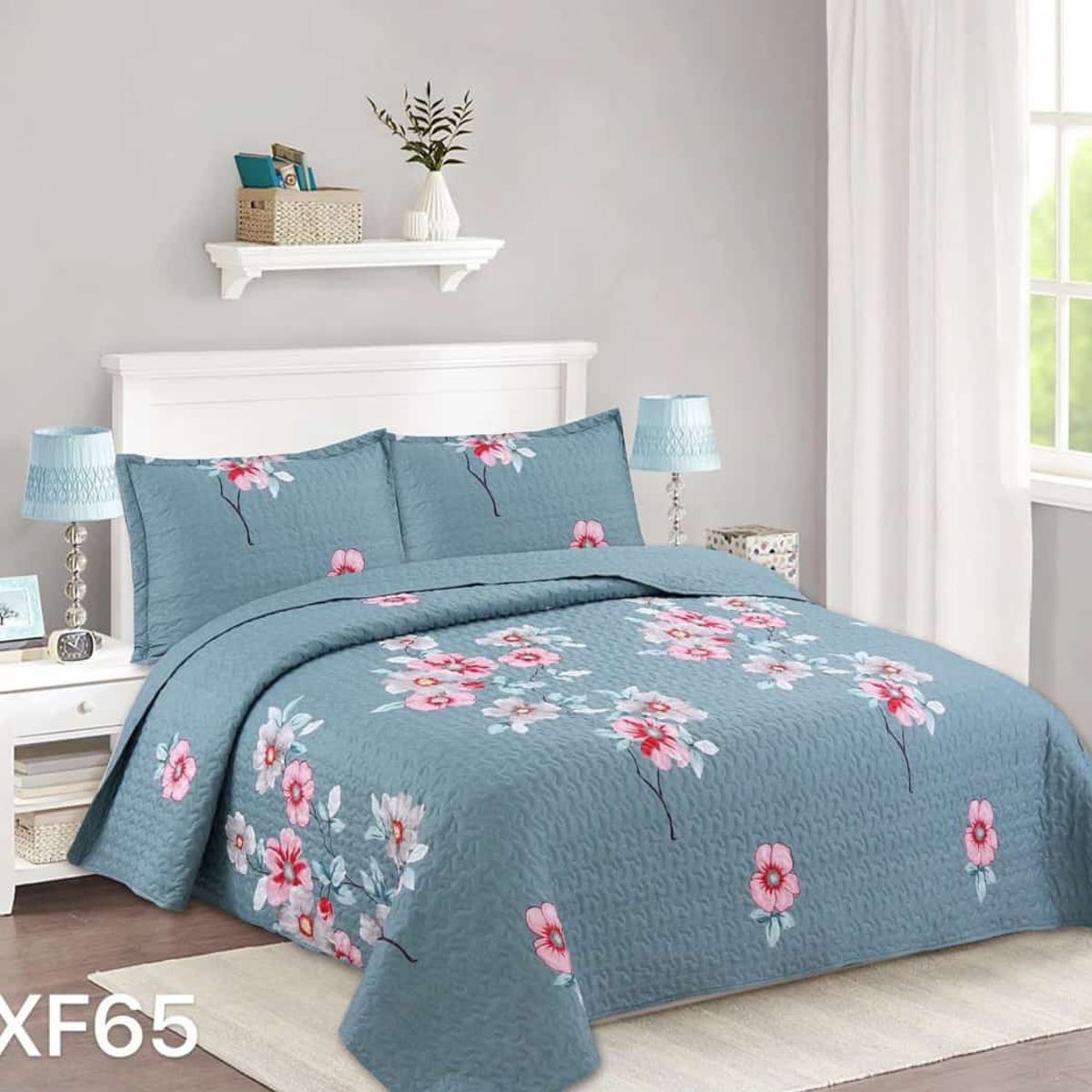 GENERICO - Cubrecama Quilt 2 Plazas Hermosos Diseños