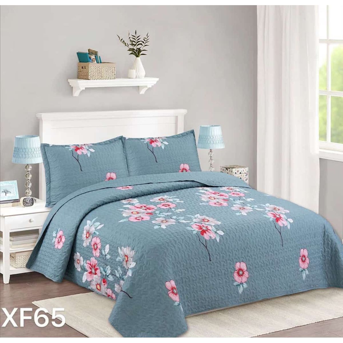 GENERICO - Cubrecama Quilt 2 Plazas Hermosos Diseños