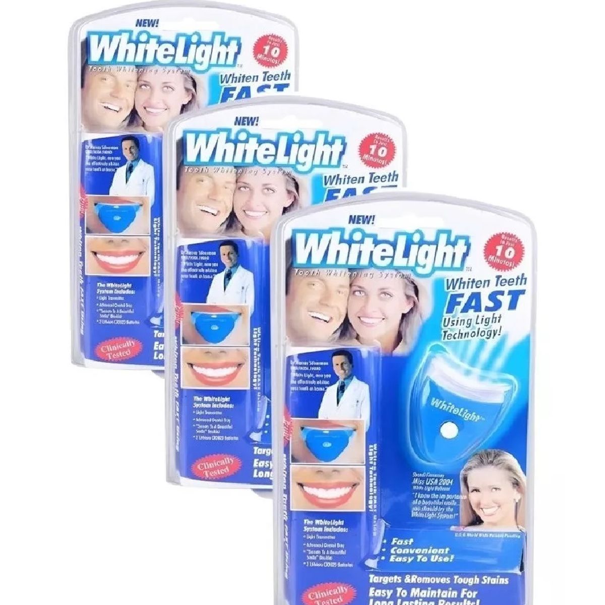 GENERICO - Pack X3 Blanqueador De Dientes Pasta Dental Blanqueadora.