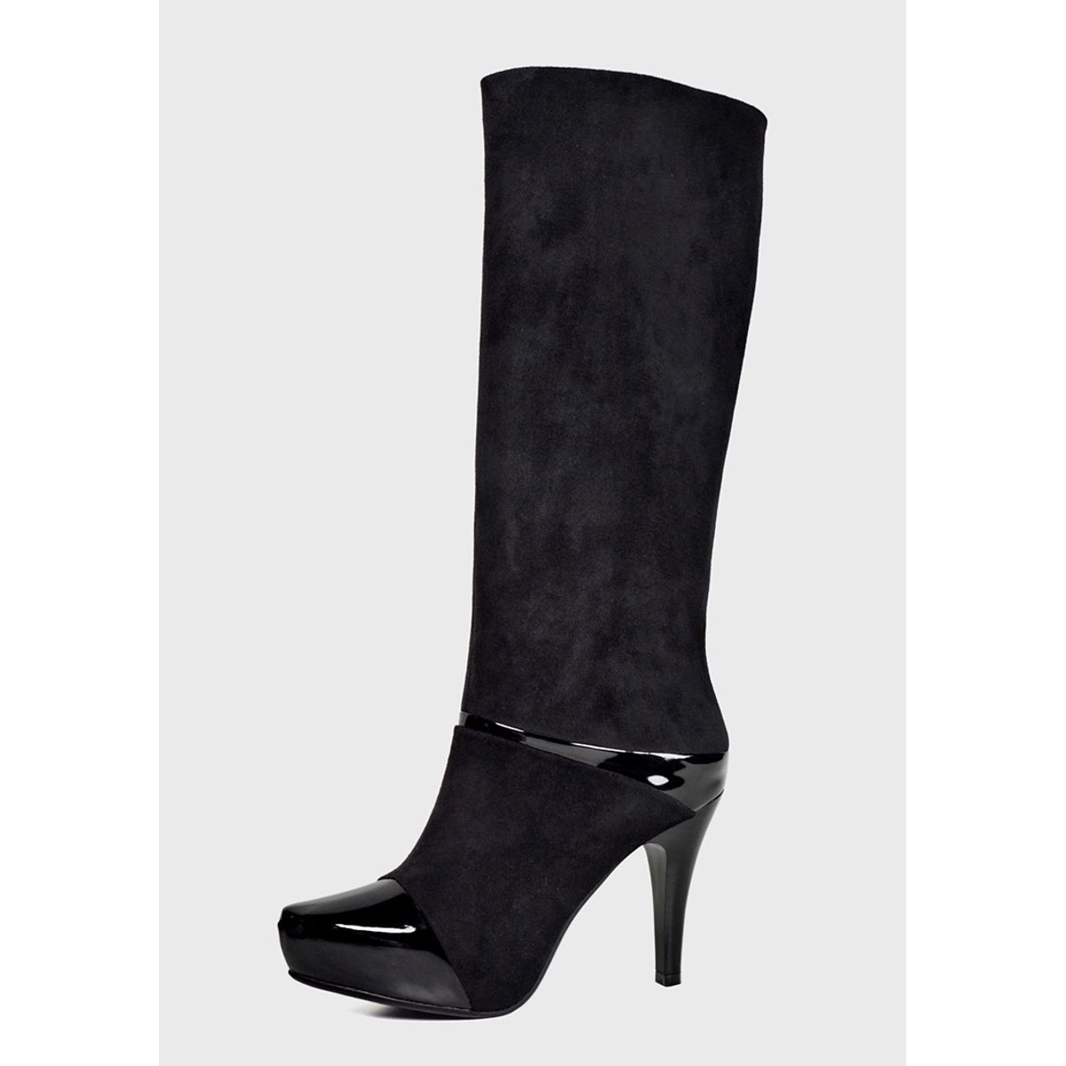 EDA MANZINI - Bota Jersey Negro EDA MANZINI.