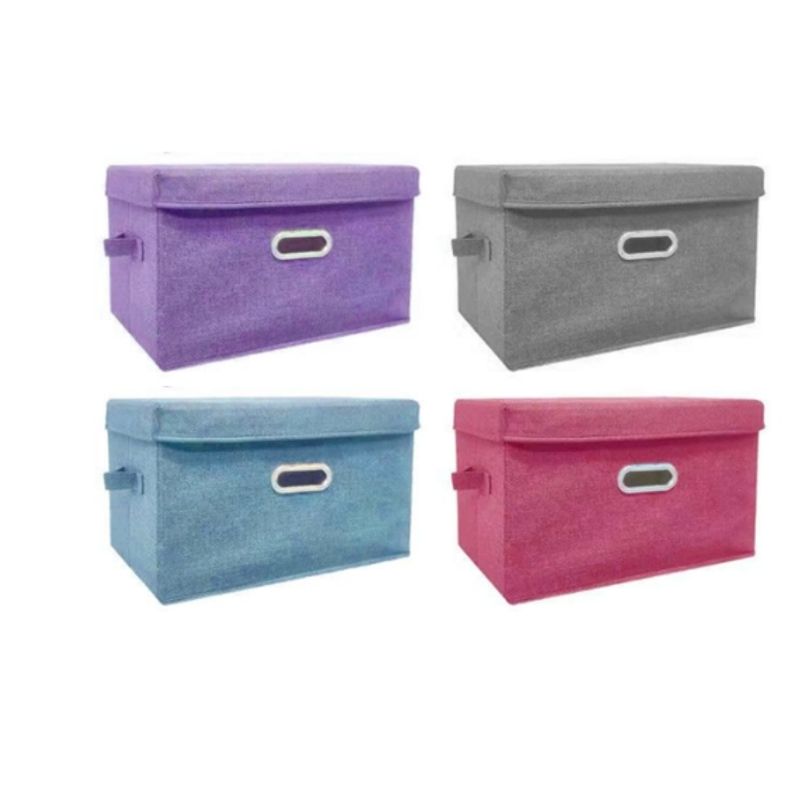 GENERICO - Caja Organizadora De Tela 44X30X30CM